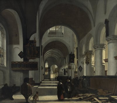 Interior of a Church by Emanuel de Witte